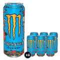 6x ENERGETICA MONSTER ENERGY MANGO LOCO 473CC