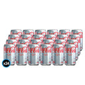 24x Bebida Coca-Cola Light Lata 220cc