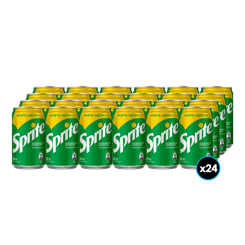 24x Bebida Sprite Lata 220cc