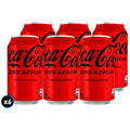 6x Bebida Coca-Cola Zero Azúcar Lata 350cc