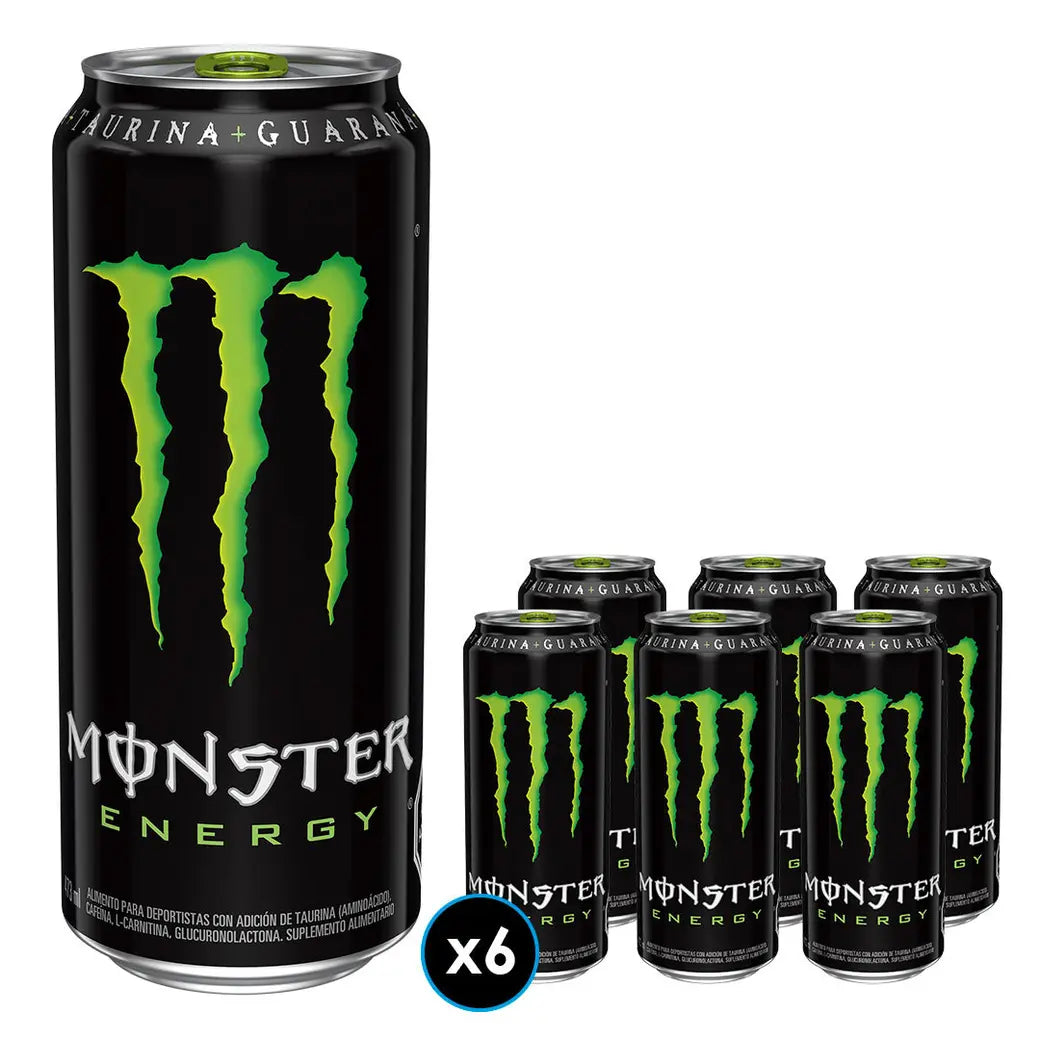 6x ENERGETICA MONSTER ENERGY 473CC
